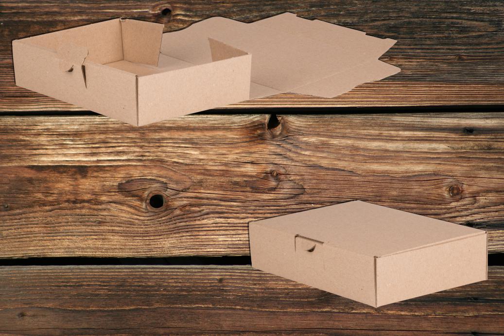 Maxibriefboxen 180x130x45 mm 1-wellig Braun